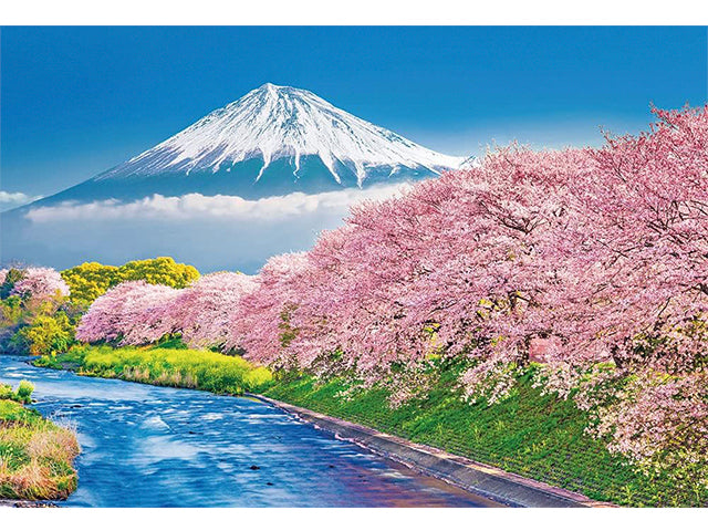 Scenery puzzle - Fuji and Jun Igawa