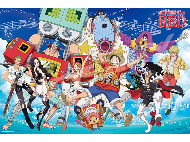 One Piece puzzle - Red straw