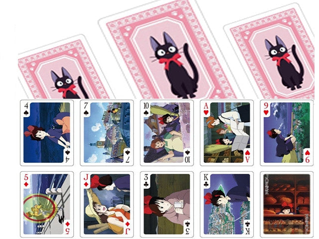 Kiki playing cards Totoro KIKI PLAYING CARDS