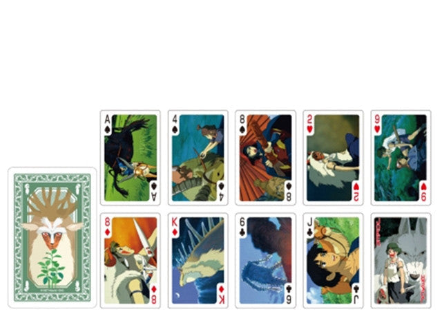 Mononoke princess playing cards Totoro MONONOKE PLAYING CARDS