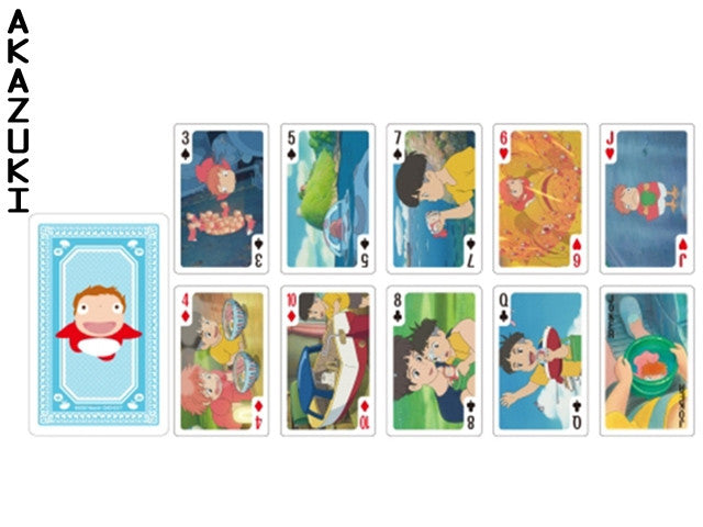 Ponyo playing cards Totoro PLAYING CARDS PONYO