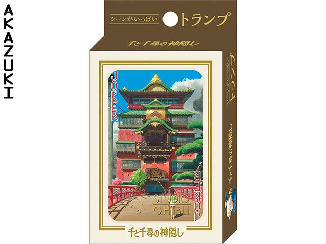 Spirited away playing cards totoro PLAYING CARDS SPIRITED AWAY