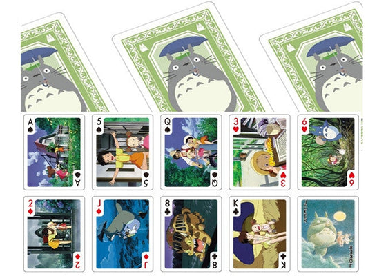 Totoro playing cards Totoro PLAYING CARDS TOTORO