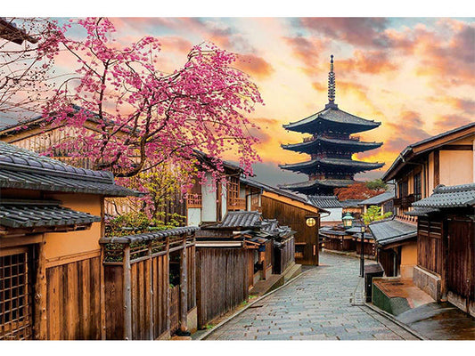 Japan's seasons in puzzle form: building BEVERLY's landscape collection