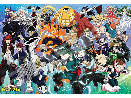 My Hero Academia puzzles: building the heroes of UA High