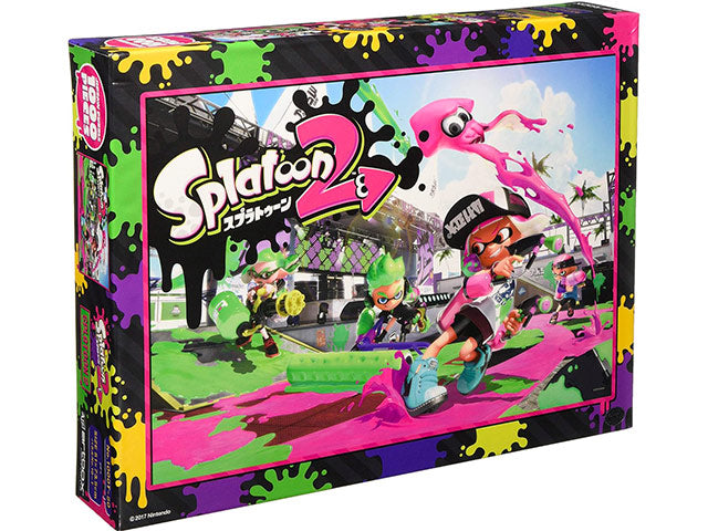 Splatoon puzzles: the most colorful builds in the Nintendo lineup
