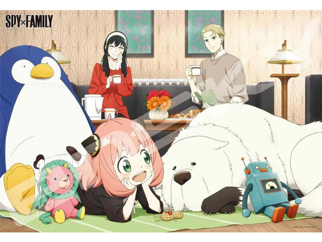 Spy x Family puzzles: meet the Forgers, one piece at a time