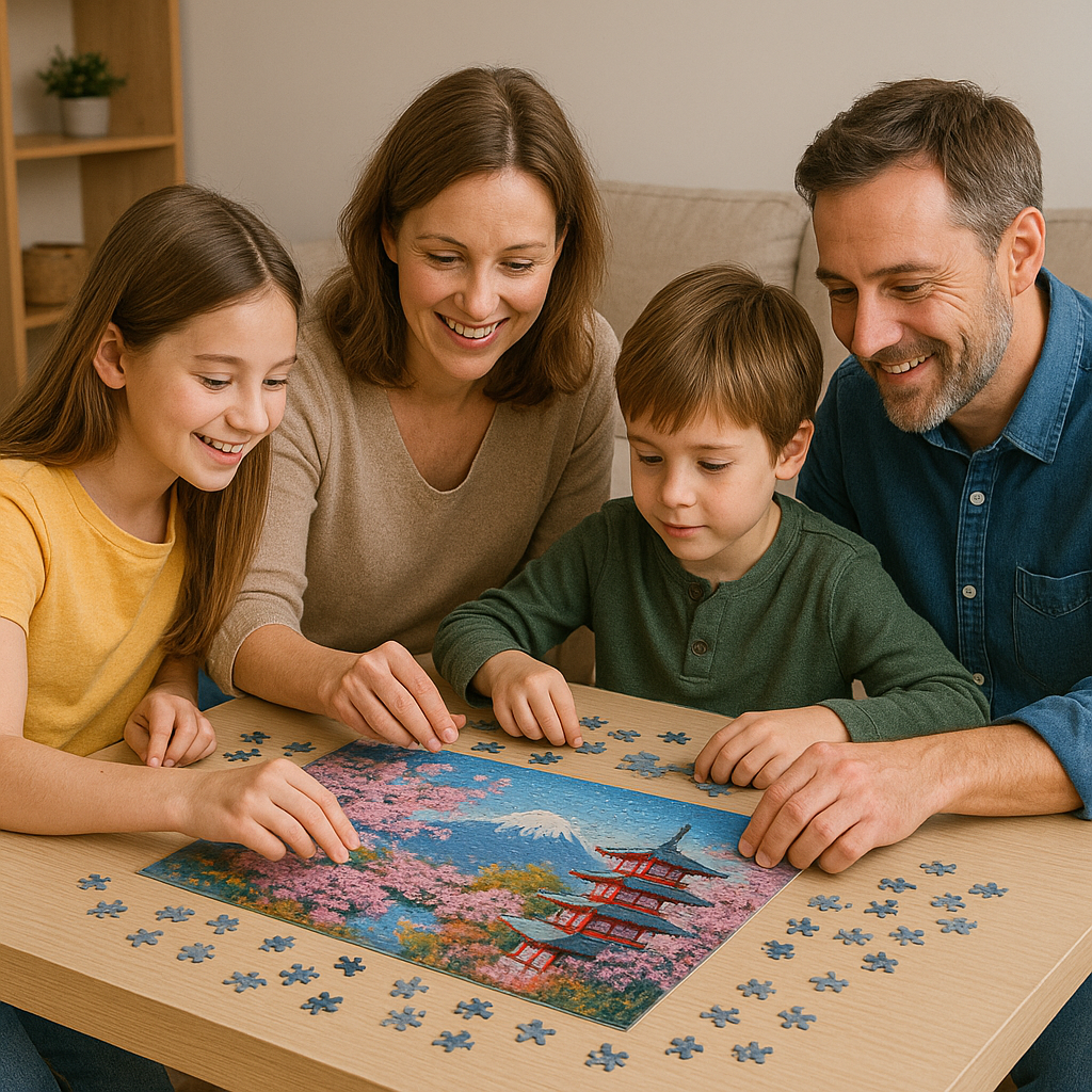 Turn Puzzle Time into Family Time