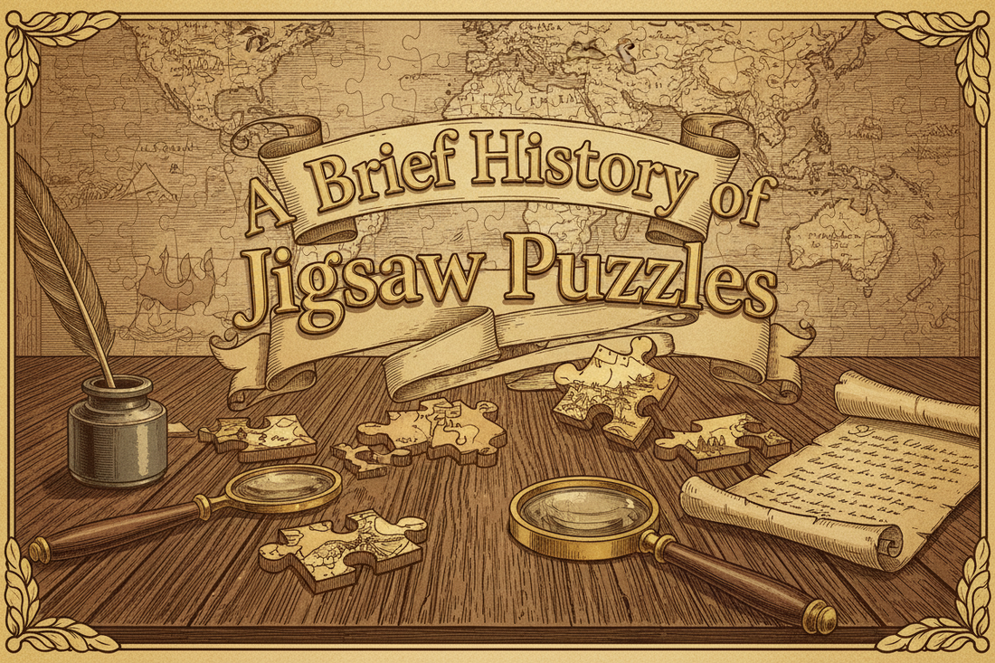 A brief history of jigsaw puzzles: from geography lessons to global hobby