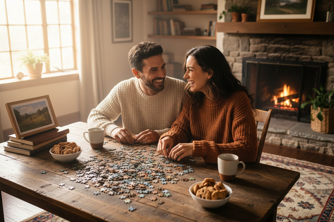 How to puzzle as a couple or with a friend (and actually enjoy it)