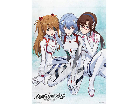 Evangelion puzzle - Rei, Asuka & Mali