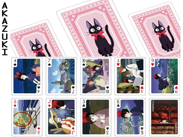 Kiki playing cards Totoro KIKI PLAYING CARDS