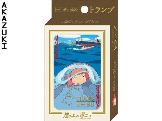 Ponyo playing cards Totoro PLAYING CARDS PONYO
