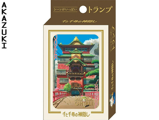 Spirited away playing cards totoro PLAYING CARDS SPIRITED AWAY